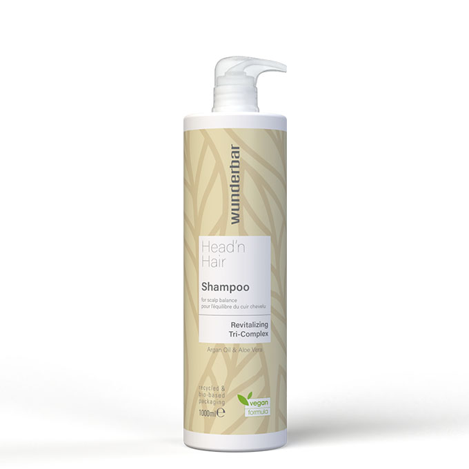 Pour l’hydratation : Wunderbar Vegan Head’n Hair Shampoo   